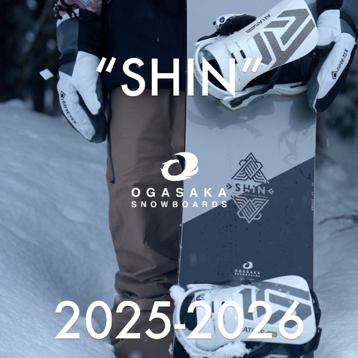 25-26 OGASAKA SHIN SWCA163 パウダーボード キャンバー構造 スワロー