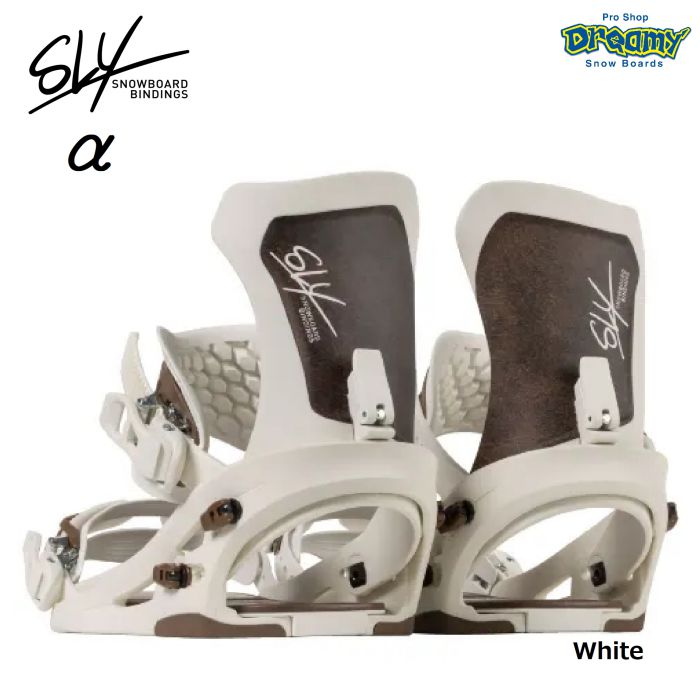 25-26 SLY α White グラトリ専用バインディング カーボン