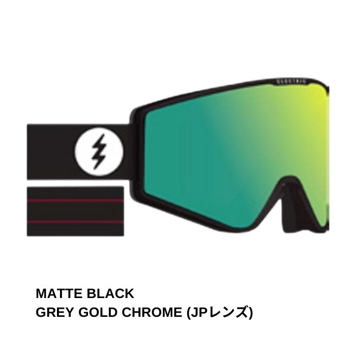 25-26 ELECTRIC エレクトリック EK1 MATTE BLACK 26EKB GREY GOLD
