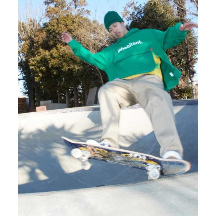 inhabitant インハビタント Cotton heavy pile jersey ism22kt90