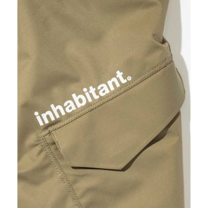 inhabitant インハビタント ECO polyester Twill 2L PT ism22ob33