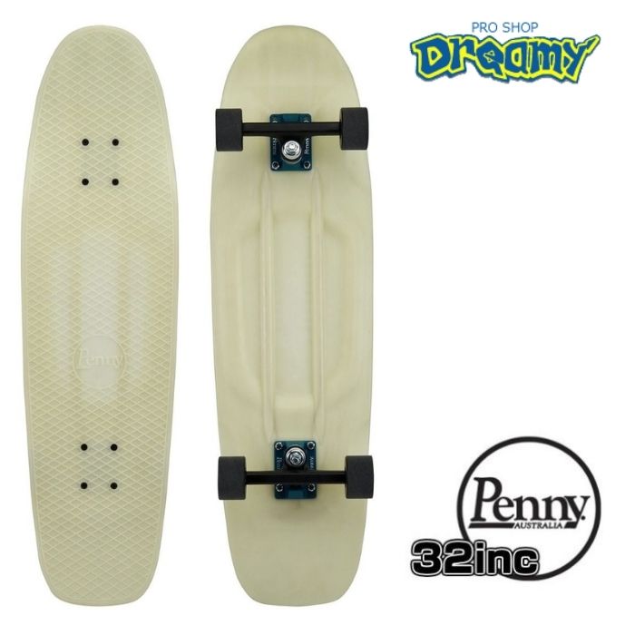 Penny ペニースケートボード HYBRID CRUSER 新色 GLOW MIDNIGHT 32インチ 3PDK2 蓄光カラー 特殊プラスティック  Abec7 STEEL 正規品-スノーボード（キッズ）・サーフィンの専門店｜DREAMY