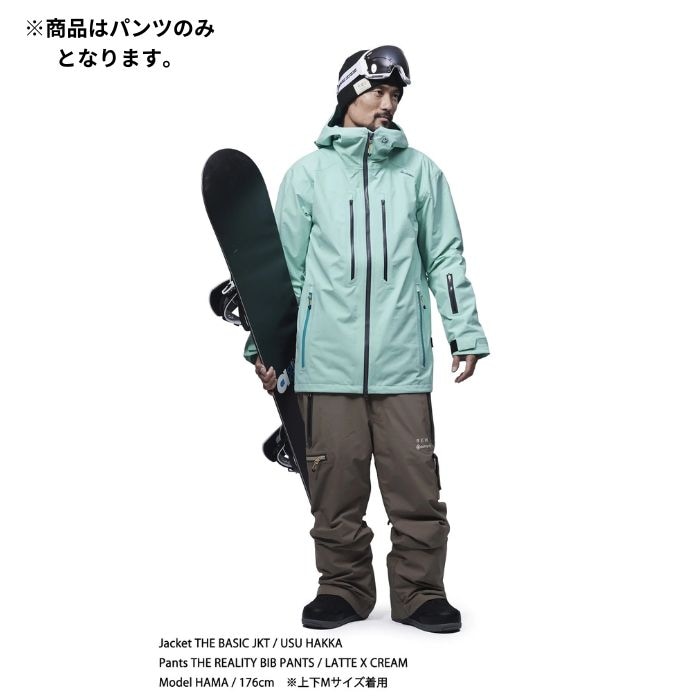 2025 REW アールイーダブル r REALITY BIB PANTS 23 XXL GORE-TEX 3L