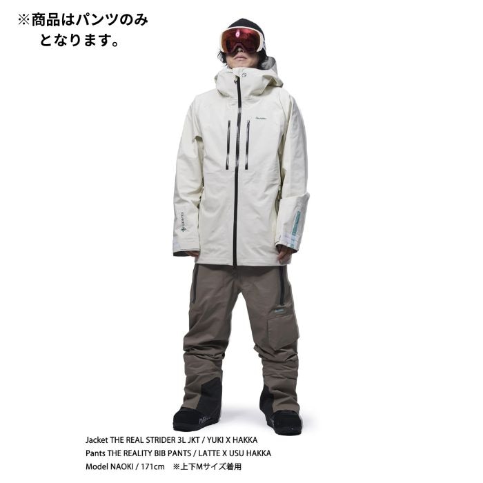 2025 REW アールイーダブル r REALITY BIB PANTS 23 XXL GORE-TEX 3L