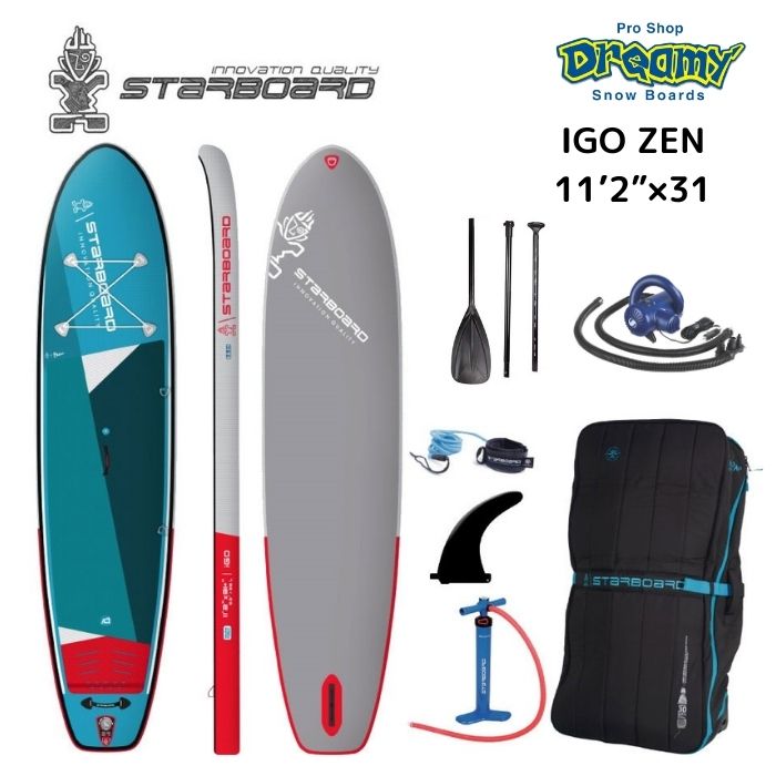 期間限定★パドル&ポンプ付き★STARBOARD スターボード STARBOARD IGO ZSC 11'2