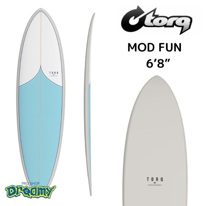 TORQ Surfboard トルクサーフボード CLASSIC MOD FUN 6'8” クラシック ...