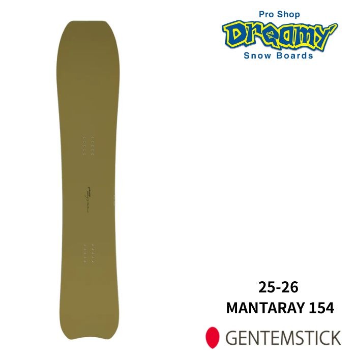 GENTEM STICK ゲンテンスティック MANTARAY 154マンタレイ メンズ