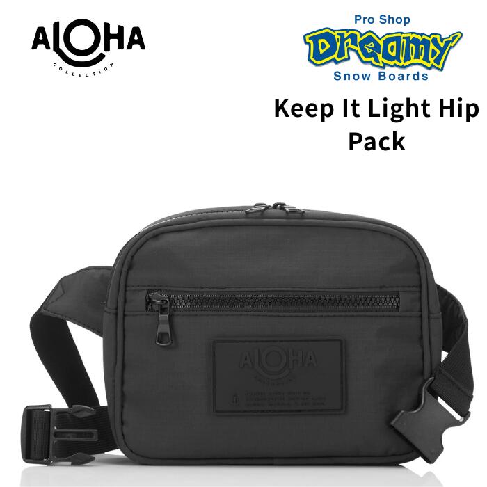 ALOHA アロハ aloha-collection Keep It Light Hip Pack Monochrome