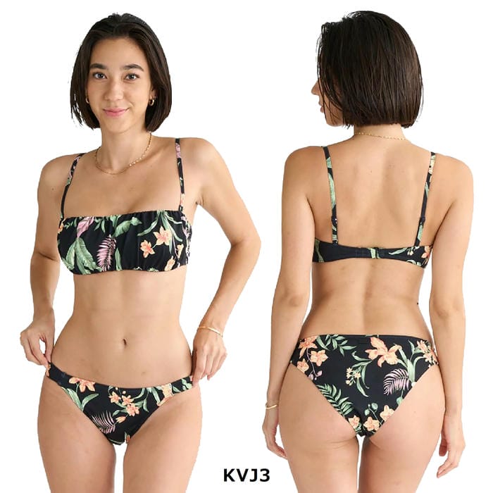 SummerSale】ROXY PT BEACH CLASSICS BD BK GRJX203233 ビキニ