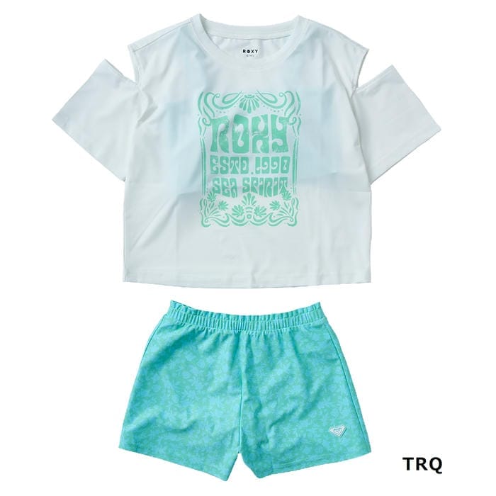 SummerSale】ROXY MINI LA VIE TSW252060 キッズ 水着 3点セット 100