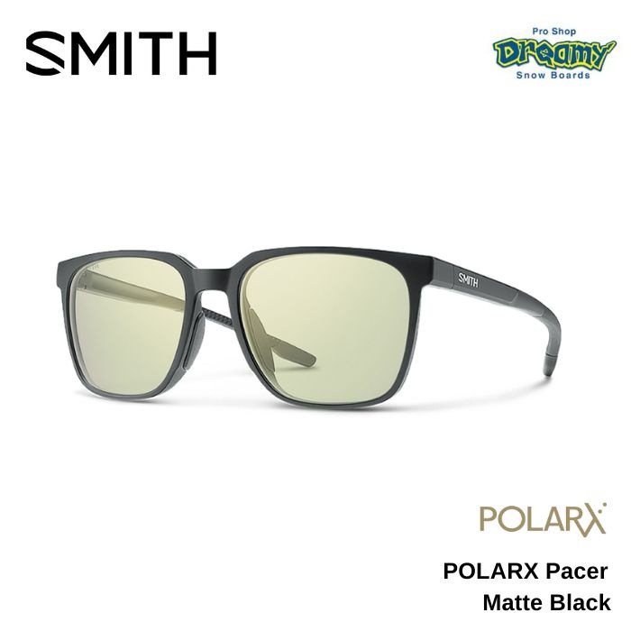 SMITH スミス POLARX Pacer Matte Black 207700960 X-Light Green 37