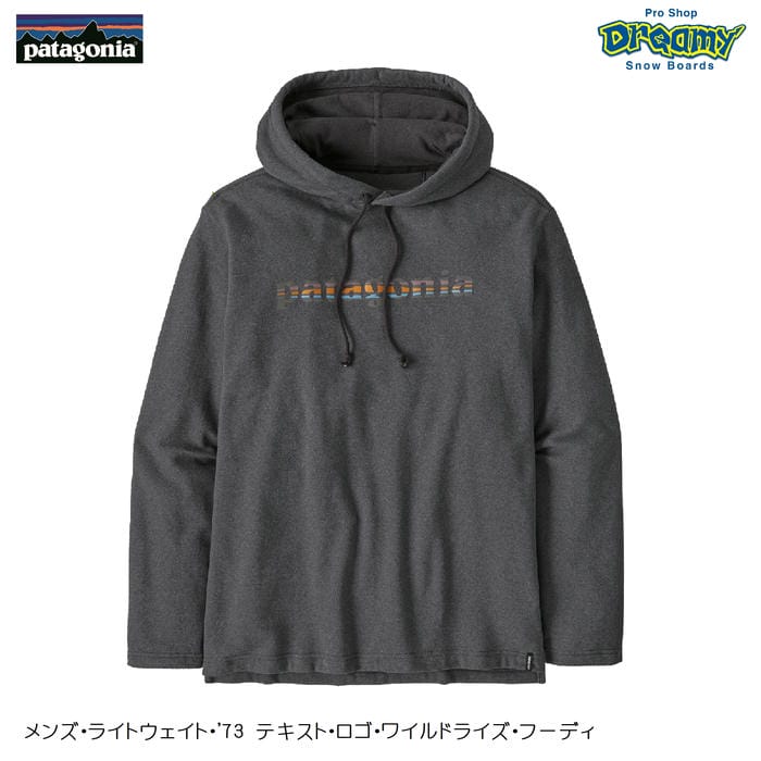 patagonia メンズ・ライトウェイト・'73 テキスト・ロゴ・ワイルド
