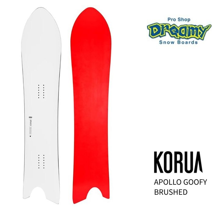 KORUA コルア APOLLO GOOFY BRUSHED 157/162 フロートキャンバー