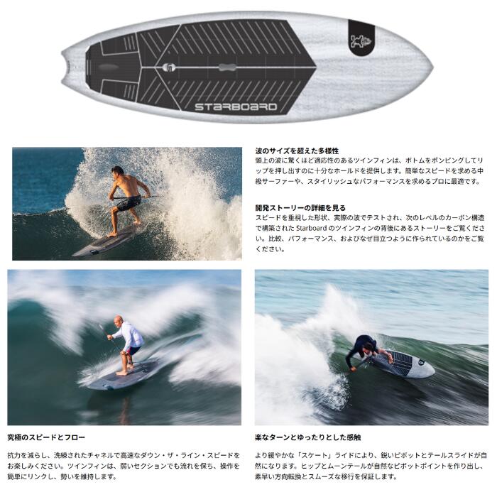 STARBOARD スターボード TWIN FIN LIMITED 7'9