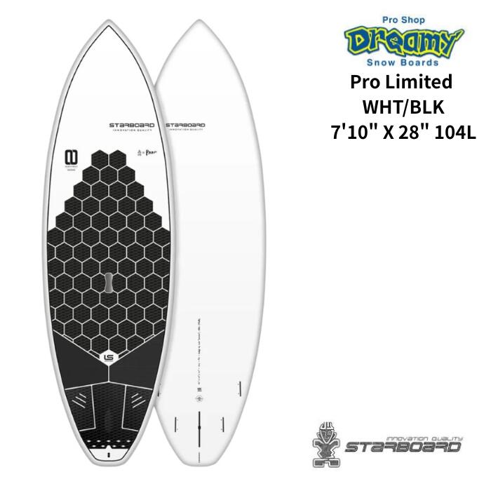 STARBOARD スターボード Pro Limited Series WHT/BLK 7'10