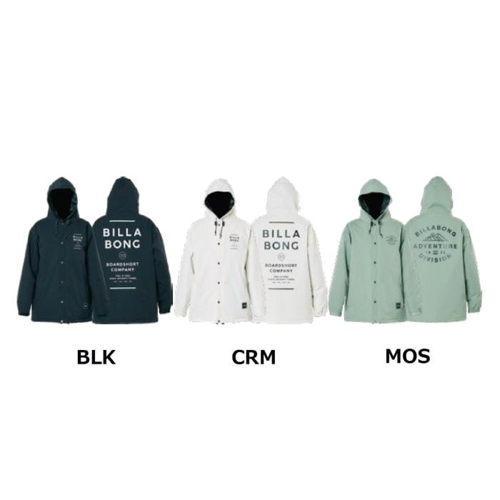 BILLABONG COACH BF01M753 スノージャケット レギュラーフィット
