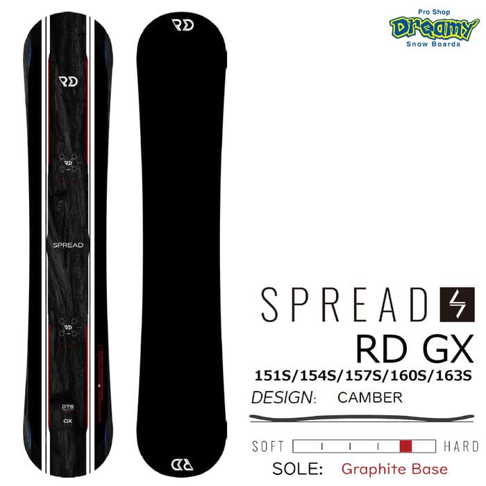26-27 SPREAD RD GX 151S/154S/157S/160S/163S キャンバー スーパー