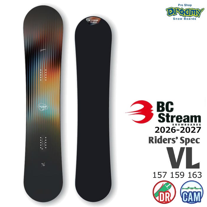 26-27 BC STREAM Riders'Spec VL ディレクショナル キャンバー