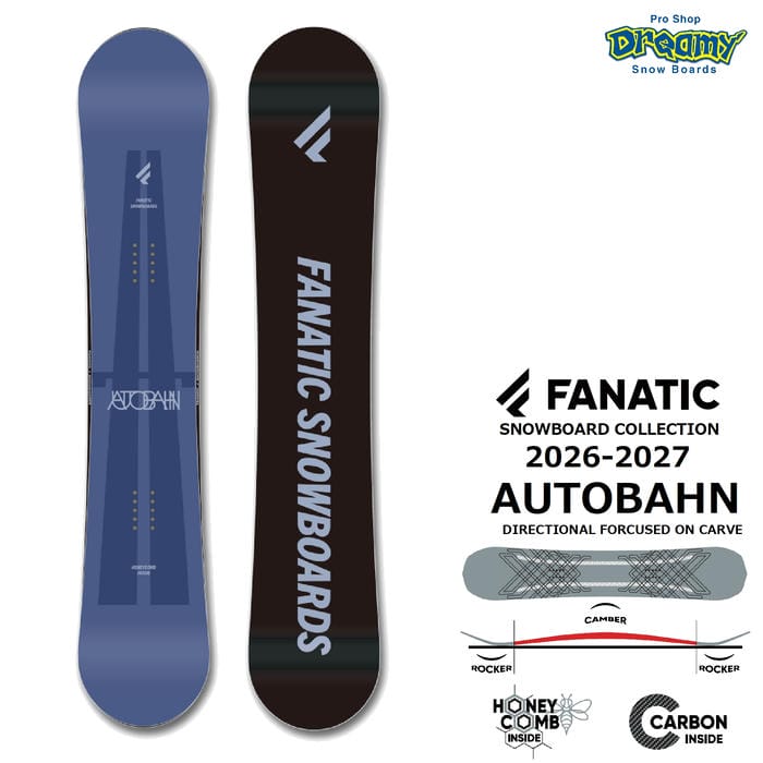 26-27 FANATIC AUTOBAHN 153/156/159 フルキャンバー ディレクショナル