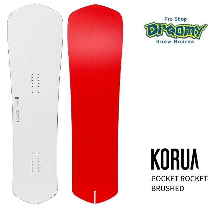 KORUA コルア POCKET ROCKET BRUSHED 129 フロートキャンバー SLOT