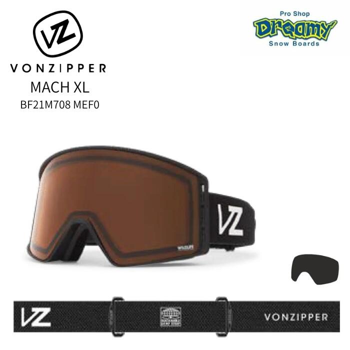 VONZIPPER ボンジッパー メンズ MACH XL BF21M708 MEF0 スノーゴーグル