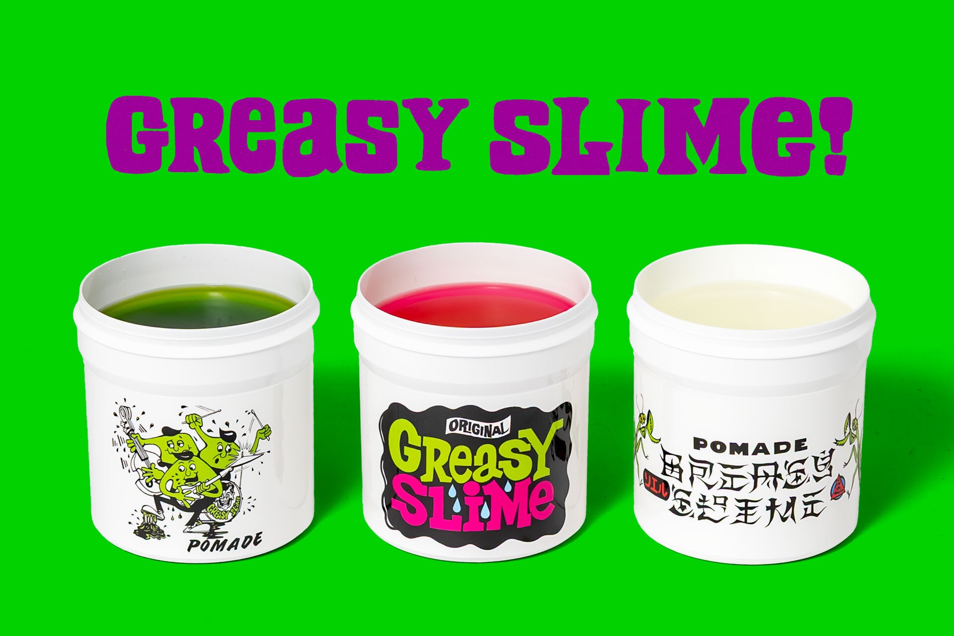 GREASY SLIME JIM POMADE | グリーシースライムジムポマード