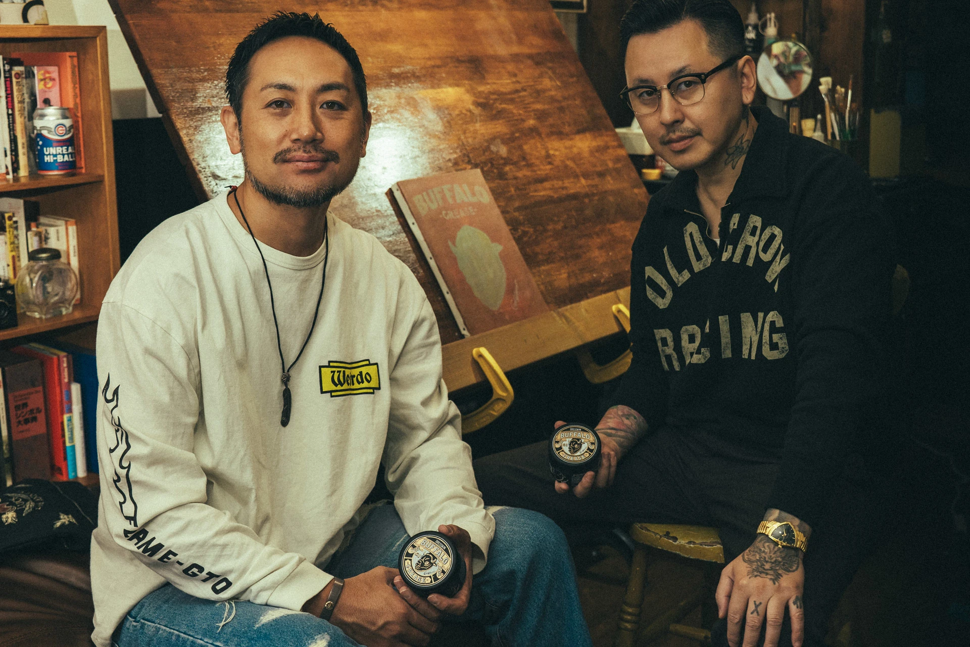 メンズコスメセレクトショップDRESSKINとデザイナー L氏との2者の画像