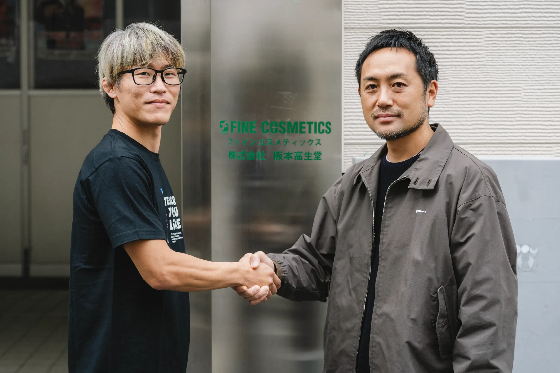 メンズコスメセレクトショップDRESSKINとCOOL GREASEの阪本高生堂との2者の画像