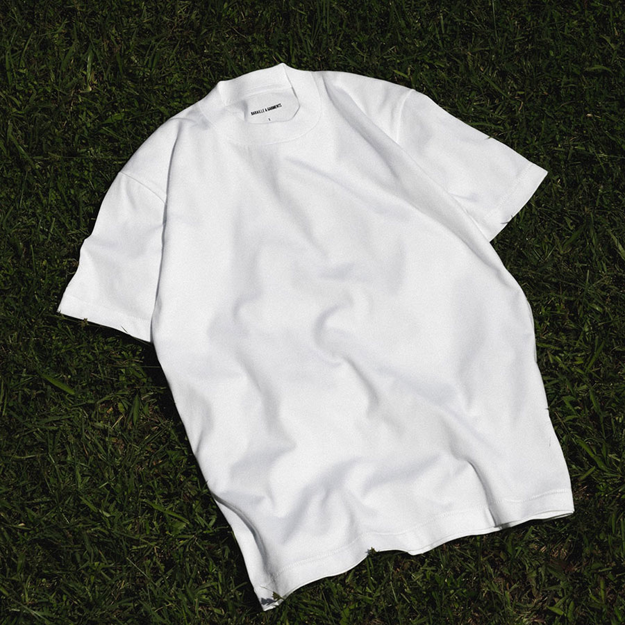 RIDGEWAY Tee（ホワイト）／BARAILLE&GARMENTS（Tシャツ） | CATEGORY