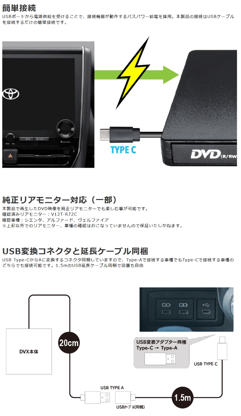 送料無料】DVX-T1 ビートソニック CD/DVDプレイヤー トヨタ