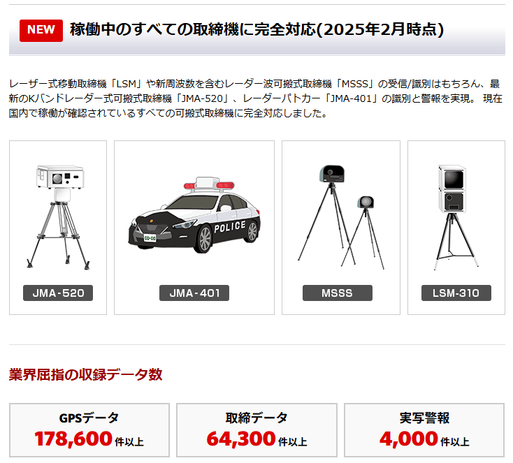 送料無料】YK-2100 ユピテル レーザー＆レーダー探知機 SuperCat 2025