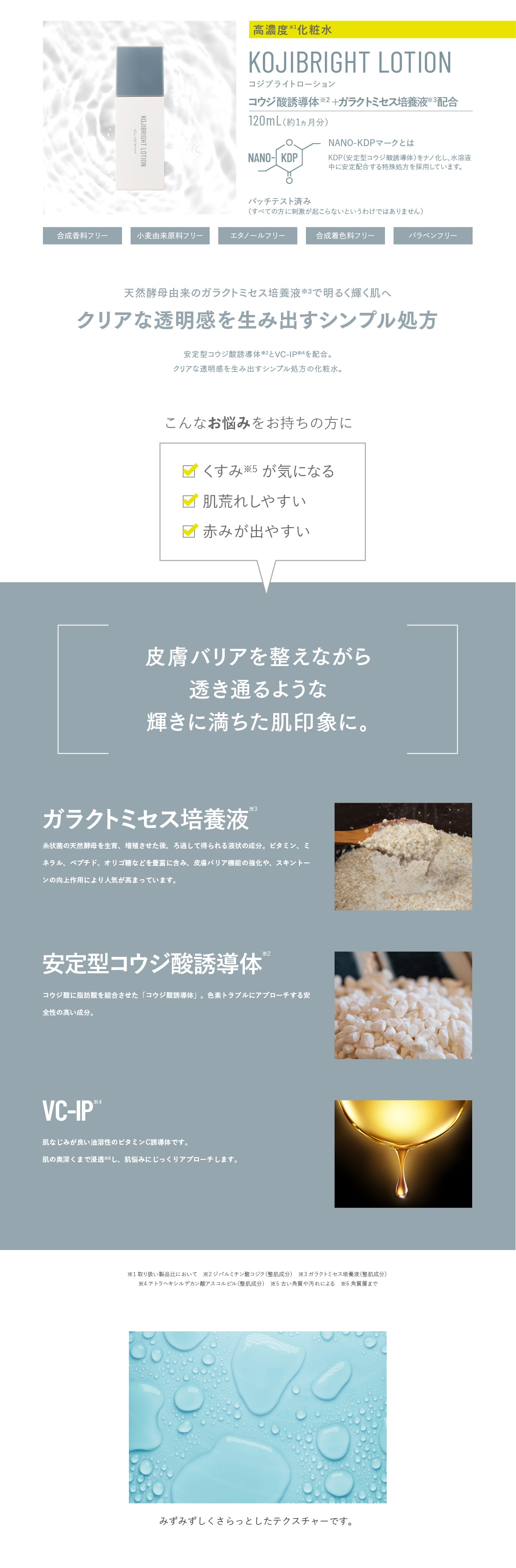 KOJIBRIGHT LOTION （コジブライトローション）