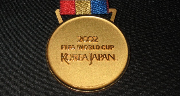 2002 world cup gold medal