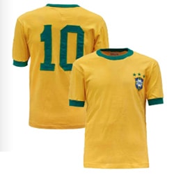 90s UK製 フランスワールドカップ ブラジル代表 ゲームシャツ ユニフォーム