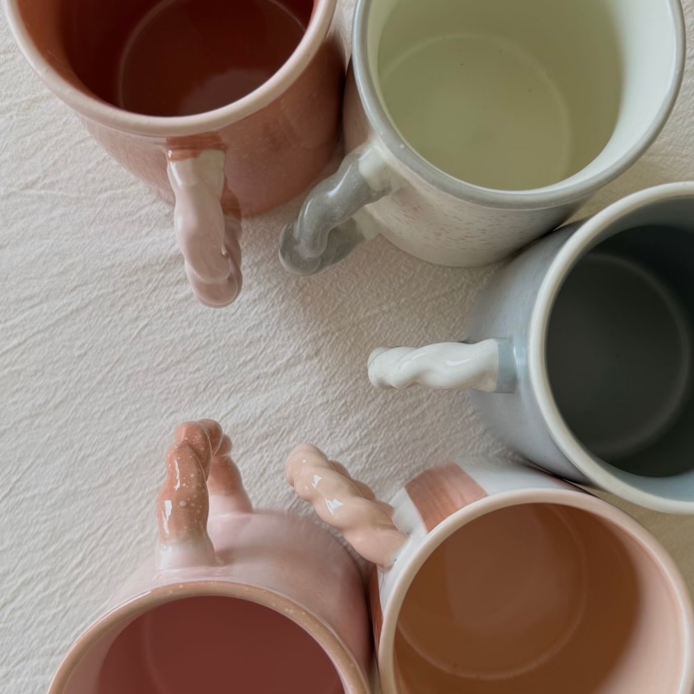 マグカップ グレー 灰色 バイカラー セラミック 陶器 カップ コーヒー