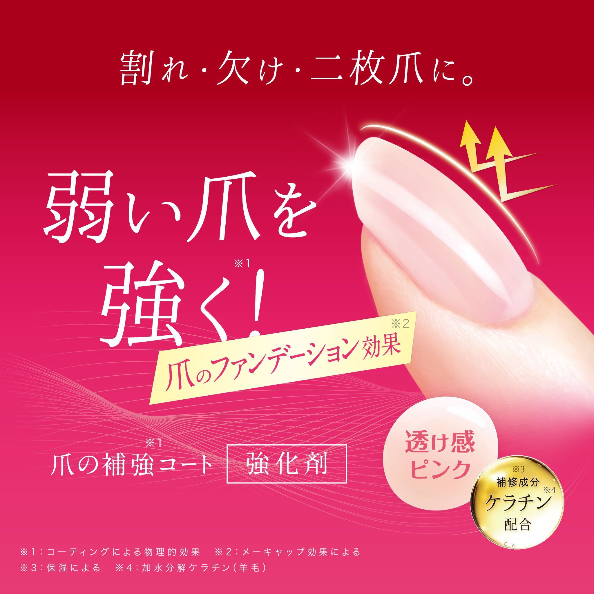 STRONG GUARD Foundation 割れ・欠け・二枚爪に。弱い爪を強く！