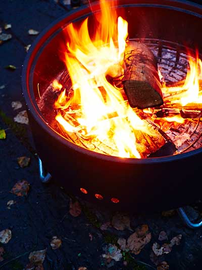 リボルバー 【a+オリジナル】 グリル・テーブル付き 3in1 ＿BBQ・焚き火