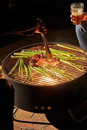 リボルバー 【a+design】 グリル・テーブル付き 3in1 ＿BBQ・焚き火