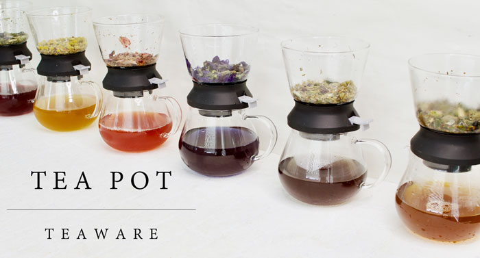 ハーブティー用の可愛い茶器で 気分を盛り上げよう ハーブティー専門店デザインウィズティーサロン