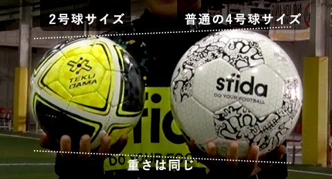 公式 テクダマ Tekudama 販売ショップ サッカーのテクニックがぐんぐん上達する魔法のボール