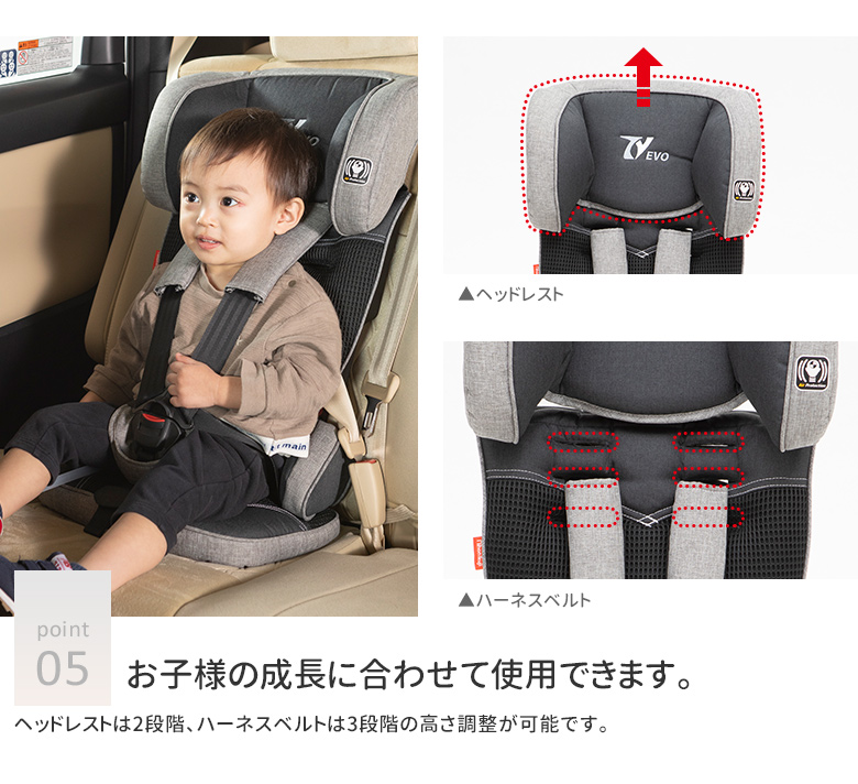 日本育児 コンパクトチャイルドシート トラベルベストEvo(エヴォ) すべての商品 日本育児公式オンラインショップ eBaby-Select