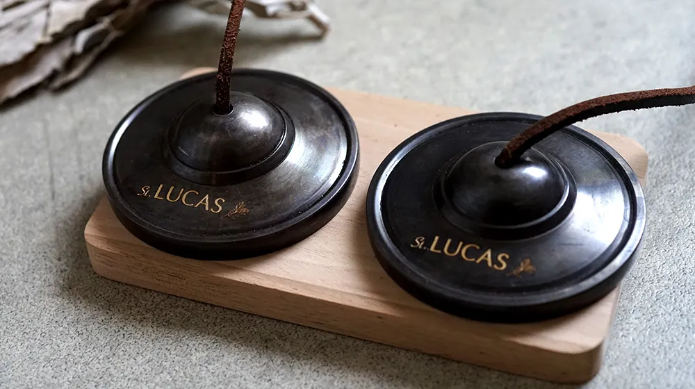 ティンシャ - 静寂と響きの瞑想シンバル - ネパール産 Tingsha