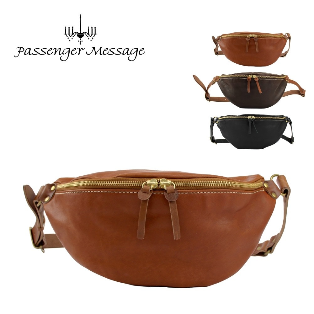 Passenger Message パッセンジャーメッセージ ボディバッグ