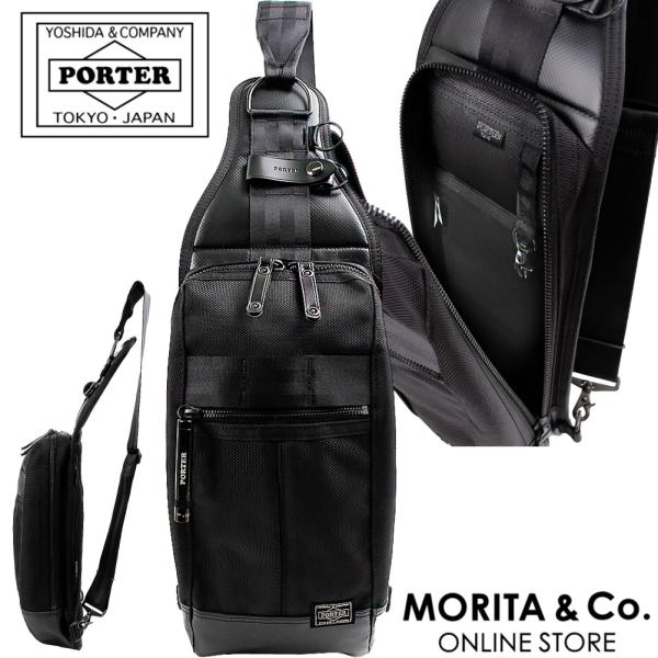 PORTER HEAT スリングショルダーバッグ