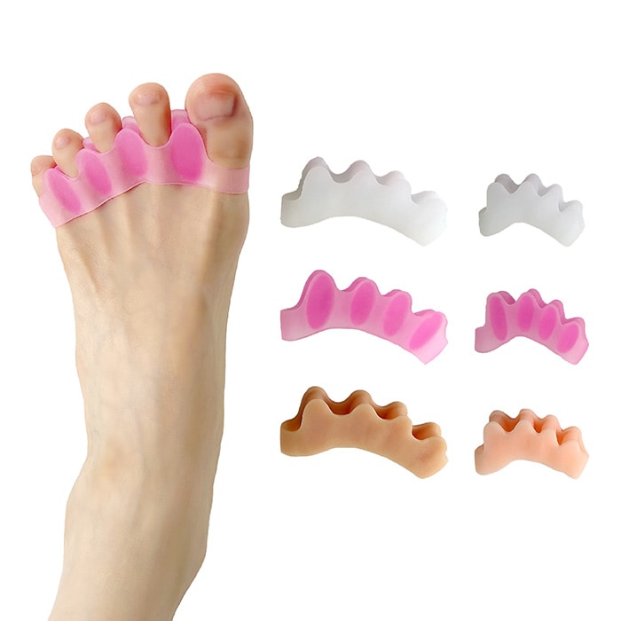 バレエ フットケア つま先 足指 ソフトゲル セパレーター 1足分(2個