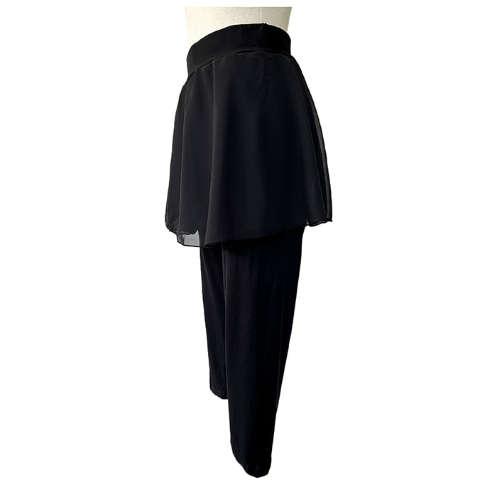 スカート付き バレエパンツ レギンス ダンススパッツ