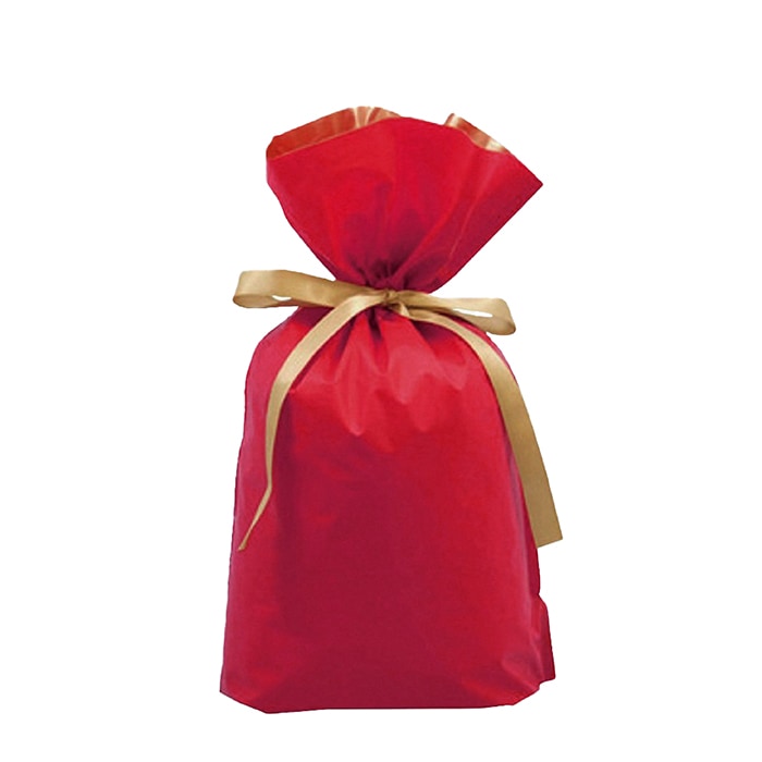 ラッピングキット リボン付きギフトバッグ【Mサイズ】幅24×高さ36(24