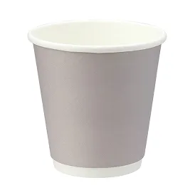 二重断熱紙コップ 10オンス グレー