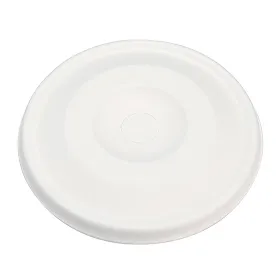 紙コップ蓋 ECO 紙フタ ストロー穴付 (白) 口径90mm 50個