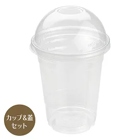 クリアカップ蓋付 16オンス